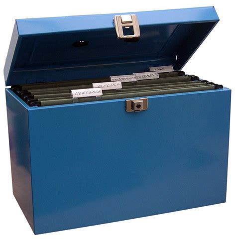 industrial metal file box|lockable metal document box.